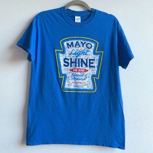 Jesus Mayo Blue Tee